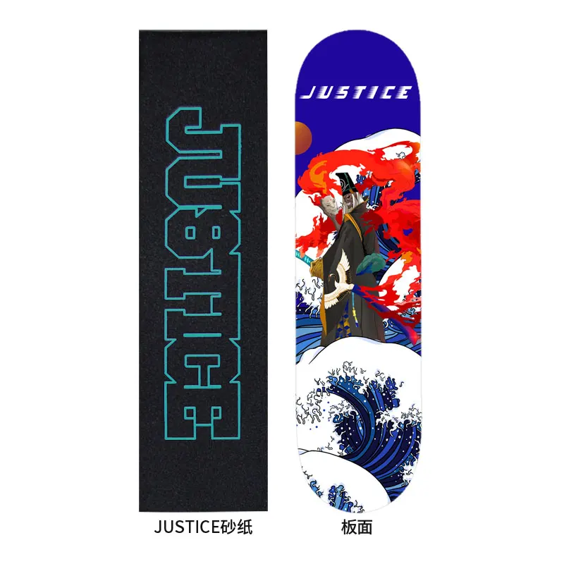 

4 Wheel Maple Skateboard Off Road Beginner Surfskate Deck Skateboards Long Board Freestyle Patineta Sports Equipment BI50SB