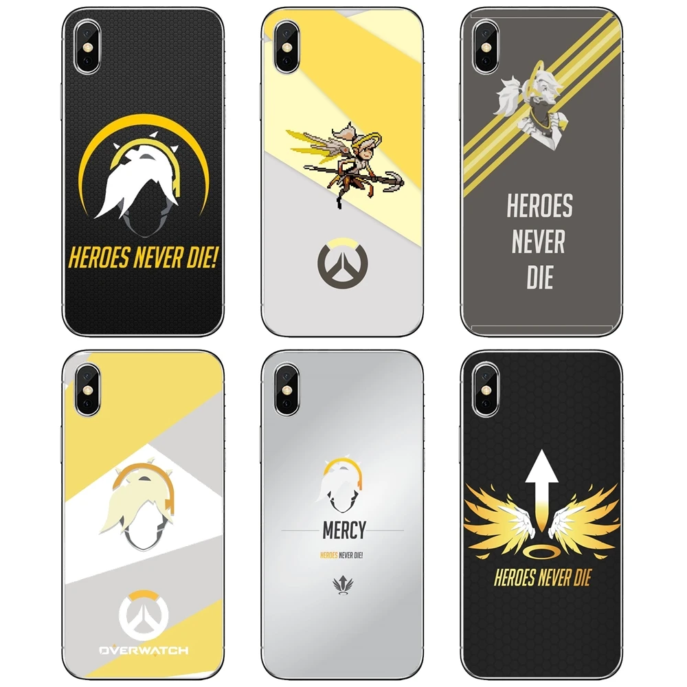 Мягкий чехол Overwatch для Samsung Galaxy A12 A31 A41 A51 A71 A20e A21s M30 A10 A30 A40 A50 A60