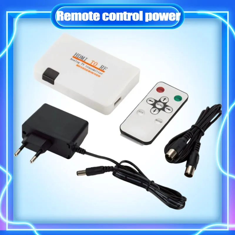Универсальный коаксиальный преобразователь HDMI совместимый с RF Кабель адаптер