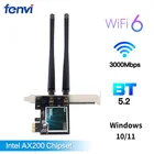 Двухдиапазонный 2974 Мбитс Wifi6 Intel AX200 PCIe Беспроводной Wi-Fi 6 Адаптер 2,4G5 ГГц 802.11acax Bluetooth 5,0 AX200NGW карта настольный ПК