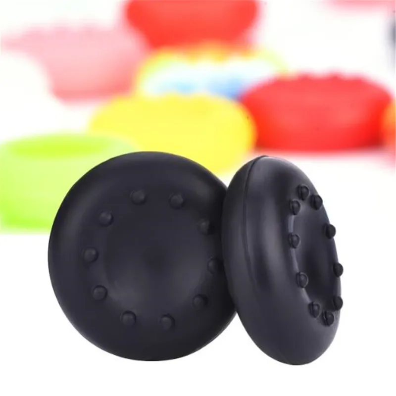 10 шт. Цветной силиконовый чехол для аналогового контроллера Sony PS4 PS2 PS3 X box 360