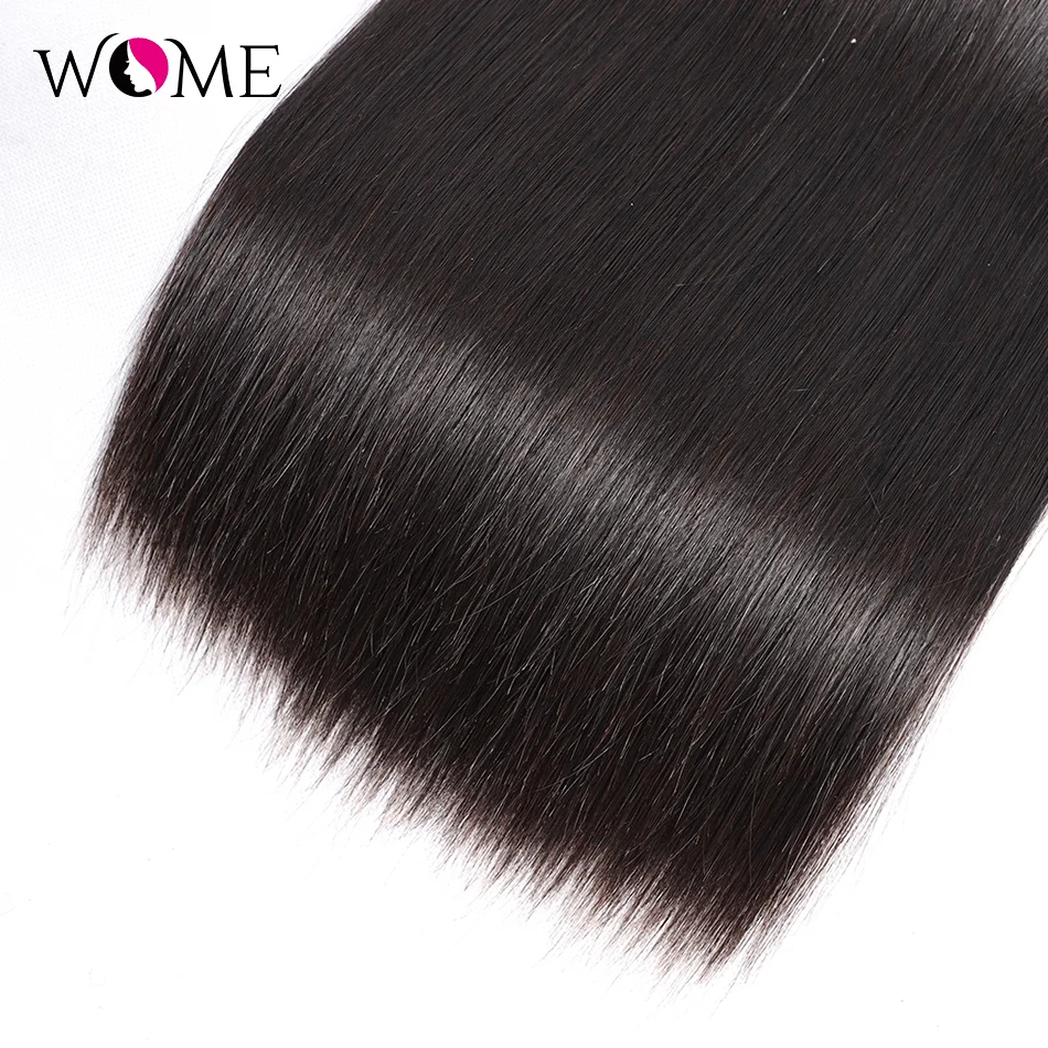 Женские прямые пряди волос бразильские рандомные пучки 1/3/4 шт. 10 26 дюймов