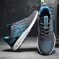 men casual shoes high quality trend man fashion sneaker light breathable mesh shoes male jogging shoes lace up size 39 44