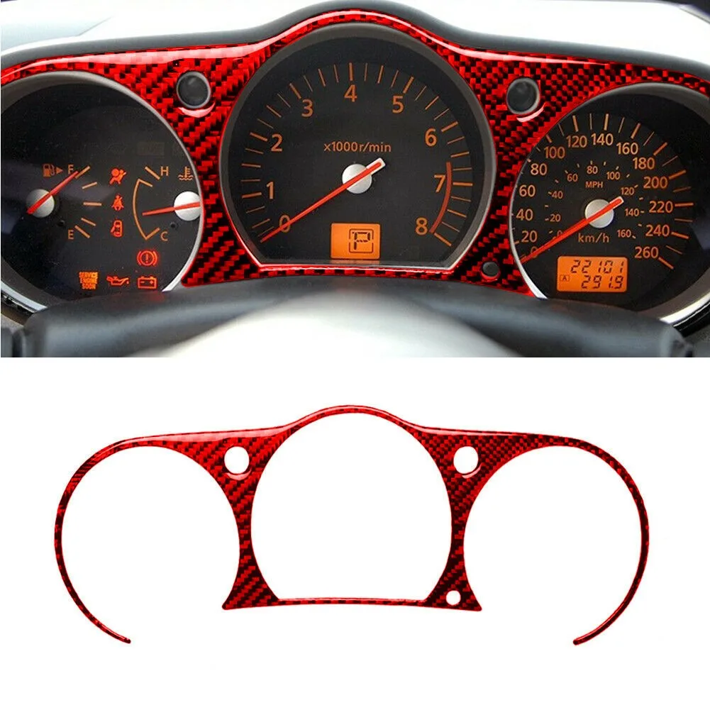 

1 Pcs Instrument Cluster Panel Cover Accessories Carbon Fiber Parts Sticker