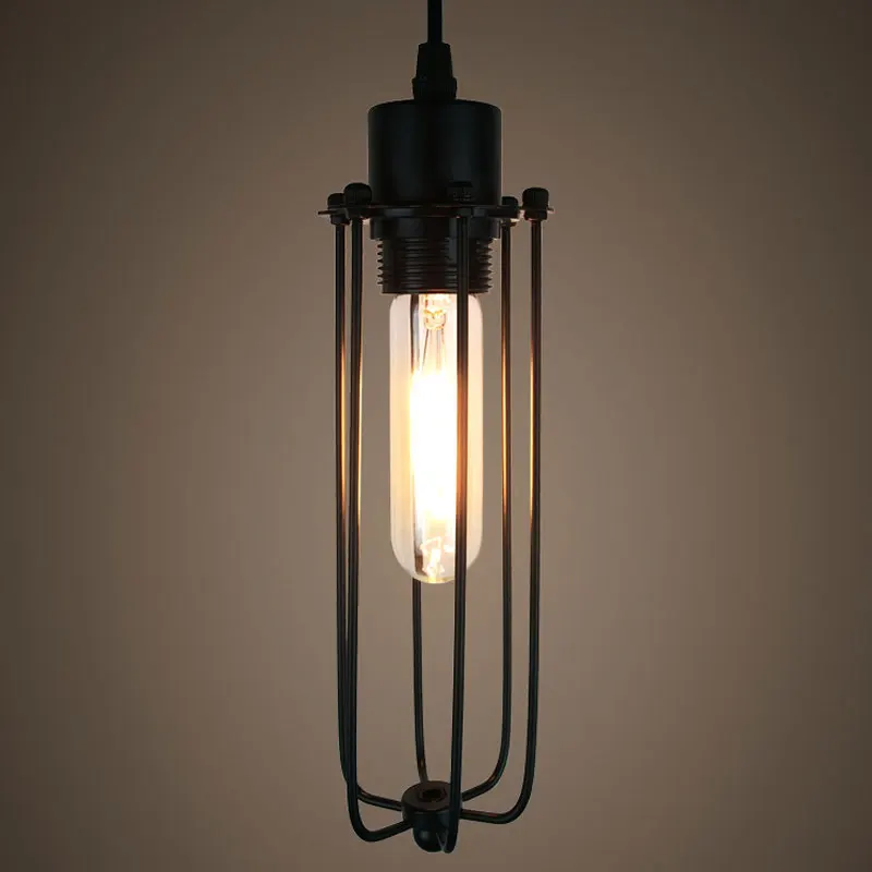 

Американский Ретро светодиодный E27 простой подвесной светильник s для дома железное украшение для кофейни подвесной светильник