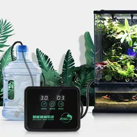 intelligent reptile terrariums fogger water humidifier timer automatic watering indoor mist spray system kits sprinkler