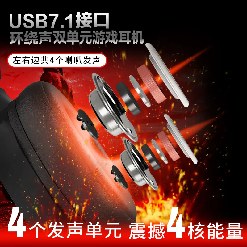 Ps4 без каких-либо задержек гарнитуры геймера профессиональная игровая проводные