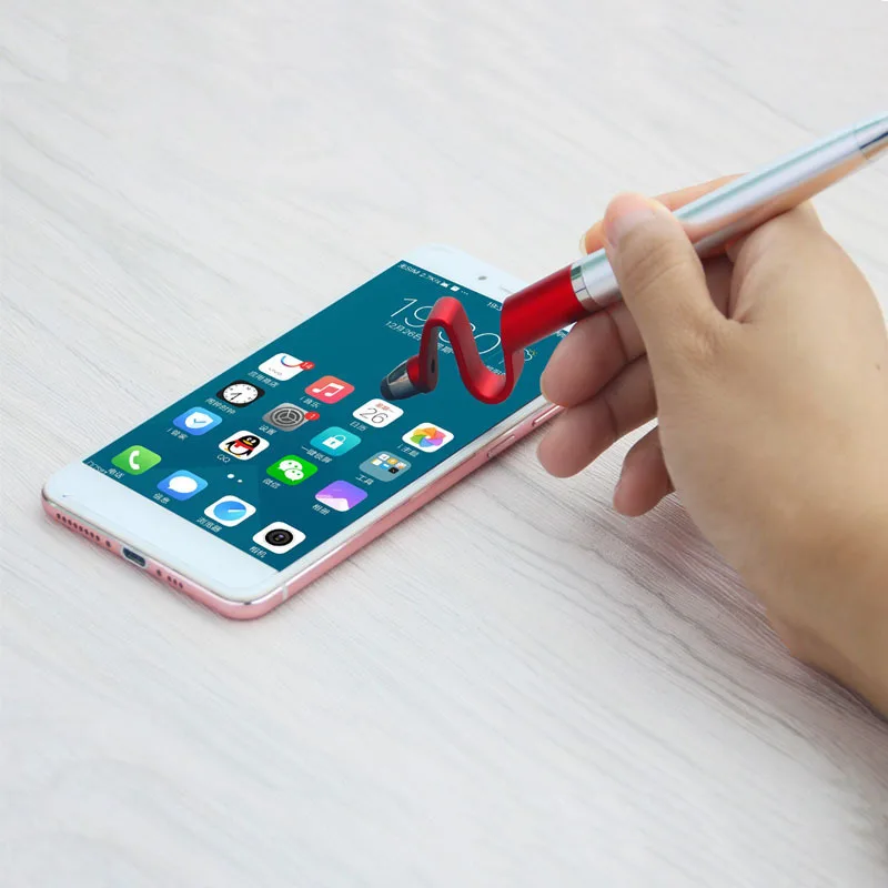 3 In 1 Multifunctional Pen BallpointPen Stylus Stand For Iphone Android iOS Tablet Huawei XiaoMi |