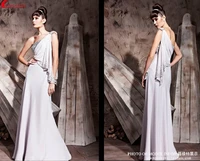 free shipping new fashion 2020 vestido de festa brief long one shoulder crystal formal party elegant bridesmaid dresses