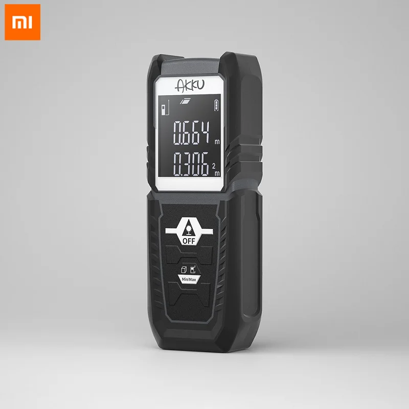 Портативный лазерный дальномер Xiaomi Youpin AKKU мини диастиметр измерение 0 2 50