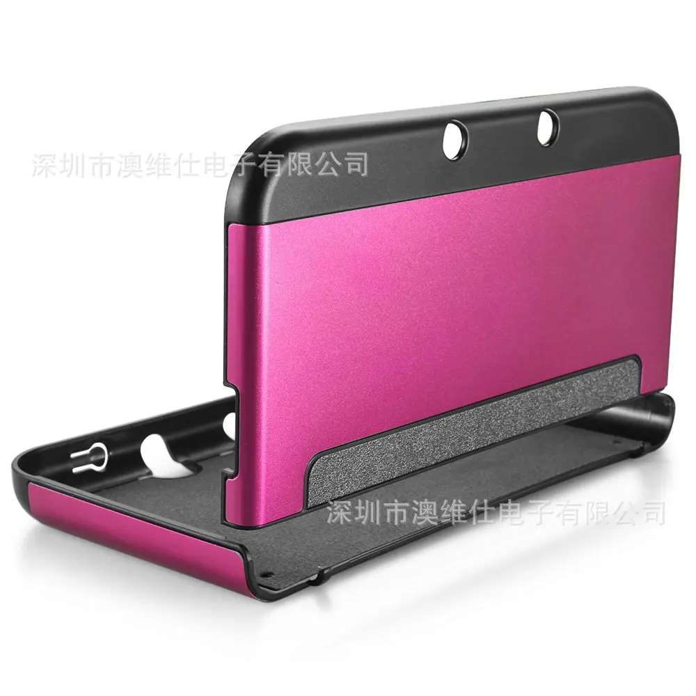 Напрямую от производителя продажи nintendo 3DS LL металлический защитный чехол 3DS XL Разделение Тип Пластик Алюминий Чехол 9-Цвет
