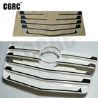 Металлическая решетка вентиляции декоративная наклейка для 114 Tamiya RC Truck BenZ Actros 56348 3363 1851 56335 сделай сам