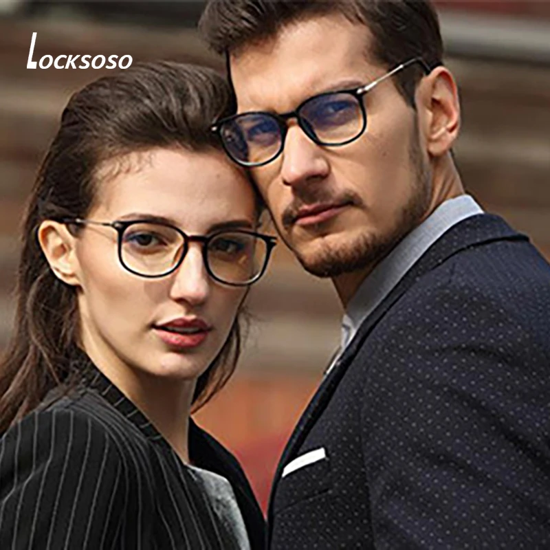 

LOCKSOSO Anti Blue Light Glasses Computer Gaming Glasses Men Women Blocker Blocking Glasses Ray Goggles Lentes Para Computadora