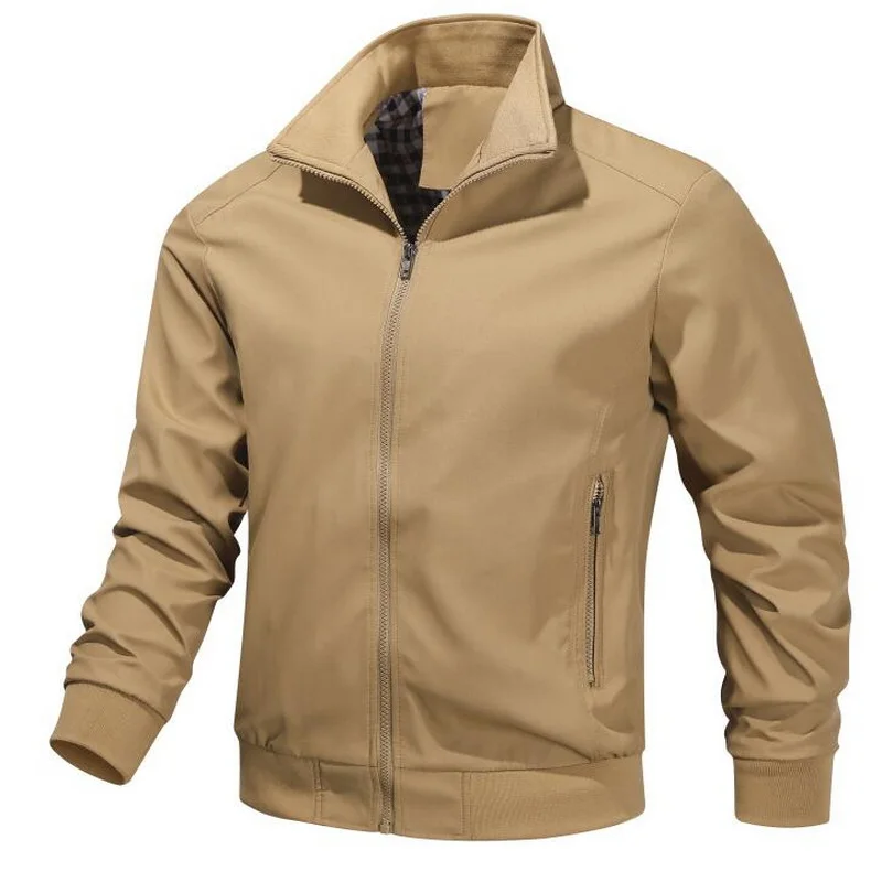 Мужская куртка верхняя одежда в стиле милитари куртка-бомбер брендовая