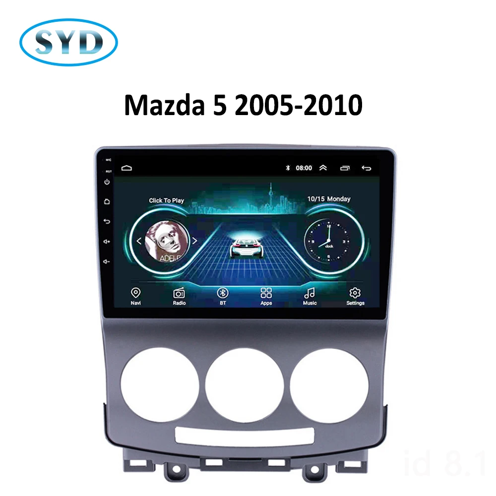 Автомагнитола для старой Mazda 5 gps 2005 2010 dvd плеер автомобиля мультимедийная система