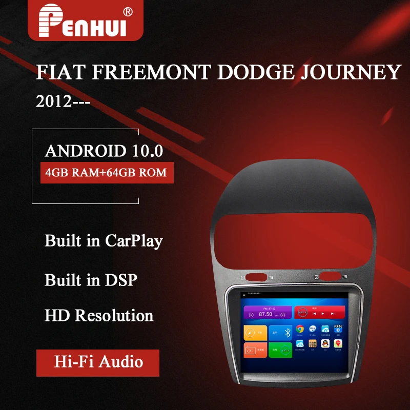 Автомобильный DVD плеер для Fiat Freemont/Dodge Journey (2012 ) автомагнитола мультимедийный