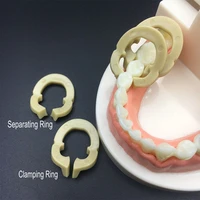 4pcs dental resin clamping separating ring autoclavable dentistry tools