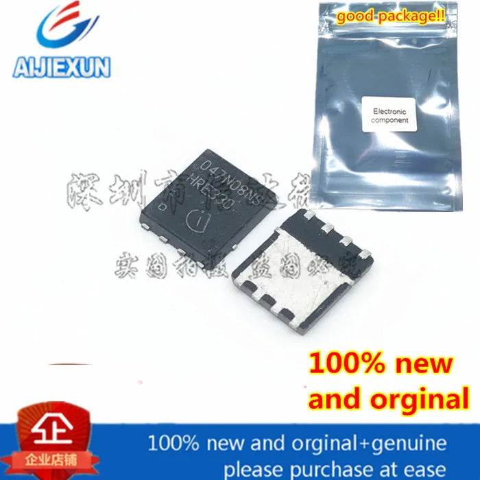 

10Pcs 100% new and orginal BSC047N08NS3G 047N08NS DFN-8 OptiMOS3 Power-Transistor in stcok