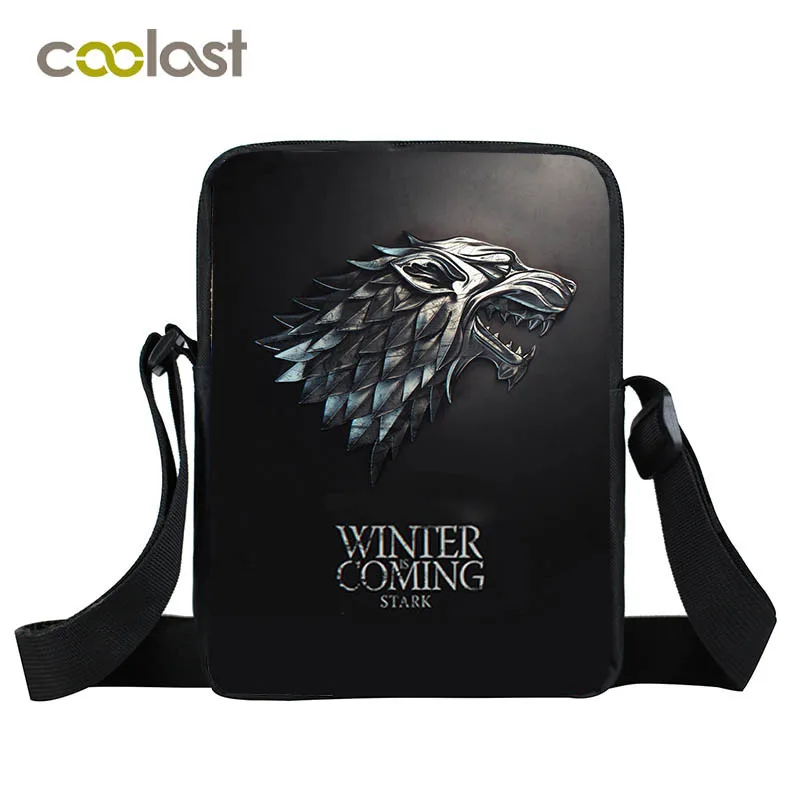 XKB QLDYX14 Valar Morghulis сумка-мессенджер ночные часы мини сумка на плечо женские сумки Мужские Игры престолов детские школьные сумки детские сумки - Цвет: XKB QLDYX14