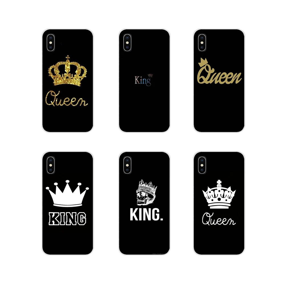 Чехлы для телефонов LG G3 G4 Mini G5 G6 G7 Q6 Q7 Q8 Q9 V10 V20 V30 X Power 2 3 K10 K4 K8 2017 Queen и King | Мобильные