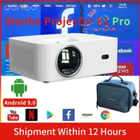 projector 4k mini video led hd global version wanbo x1 projector portable bluetooth wifi projector 1920 keystone for office home