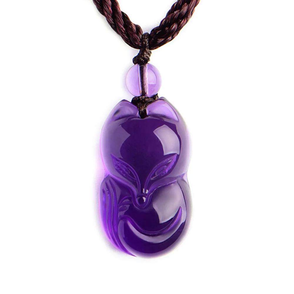 Натуральный несколько Цвет милые носки с лисой и искусство Исцеление кристаллов