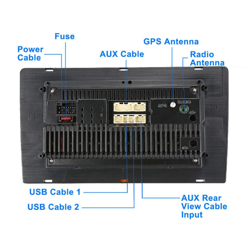 Автомобильная стерео музыка Bluetooth Android MP5 плеер 9 дюймов HD с GPS универсальное радио