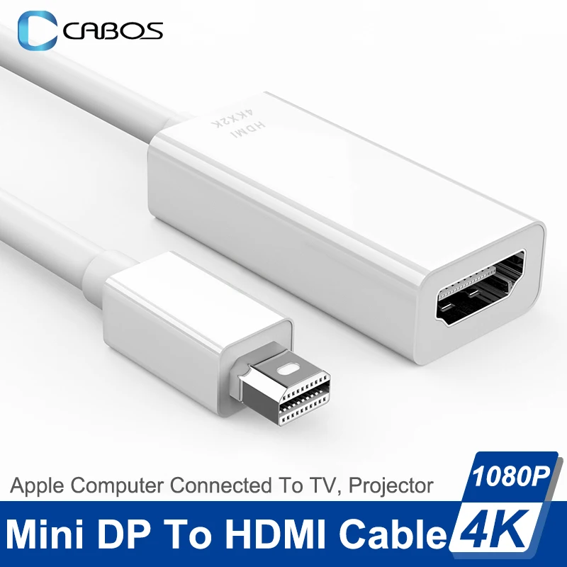 Кабель Cabos Mini Display Port DP-HDMI порты Sup 4K 1080P для Apple MacBook Pro Air Notebook DP в HDMI адаптер