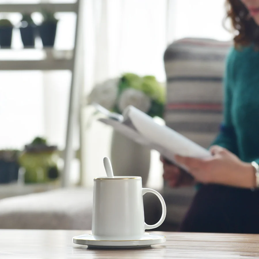 Европейский стиль Маленькая Роскошная кофейная чашка набор блюдце Ручная работа