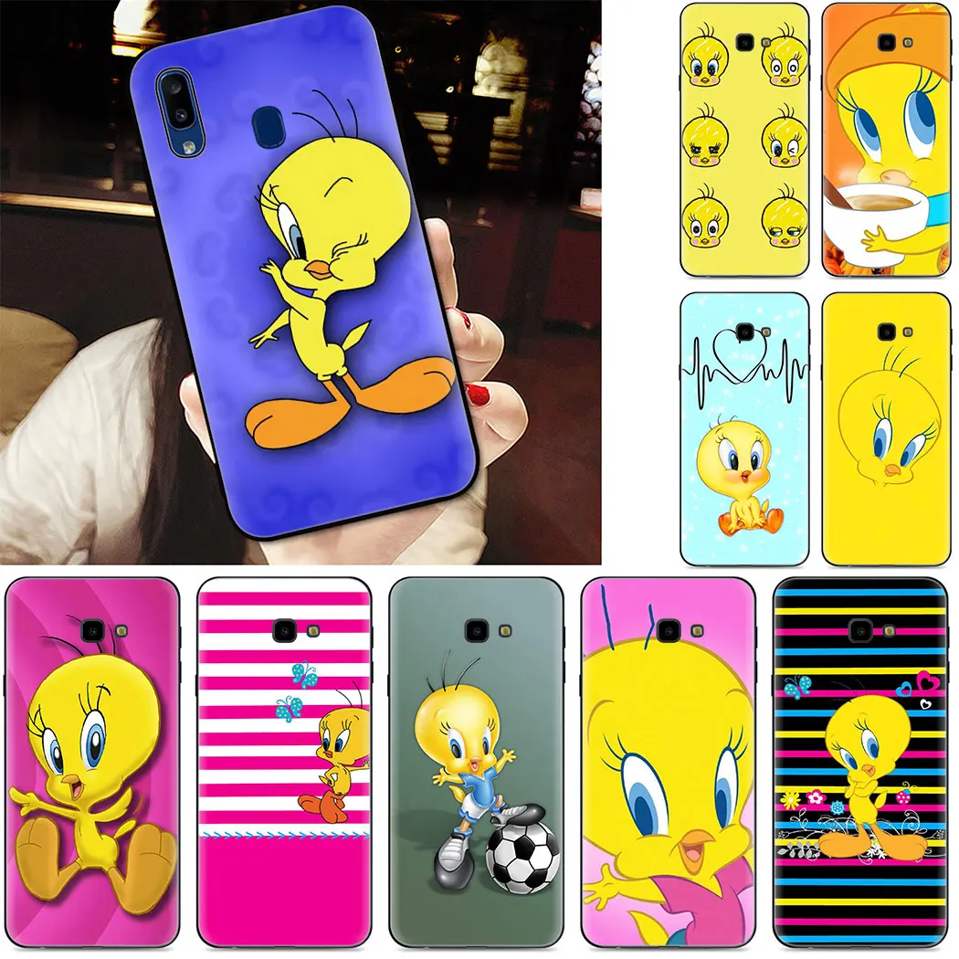 Стильная футболка с изображением персонажей видеоигр морском стиле надписью Tweety