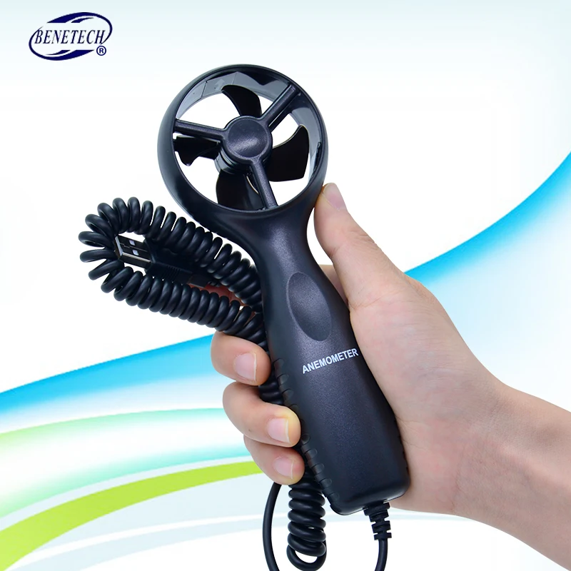 USB вентилятор Benetech для цифрового анемометра 45 м/с (88 м/ч) GM8901|Приборы измерения