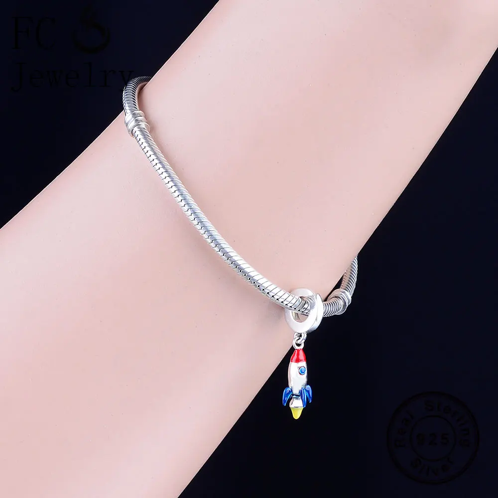 FC ювелирные изделия подходят к оригинальным браслетам Pandora брелоки 925 пробы