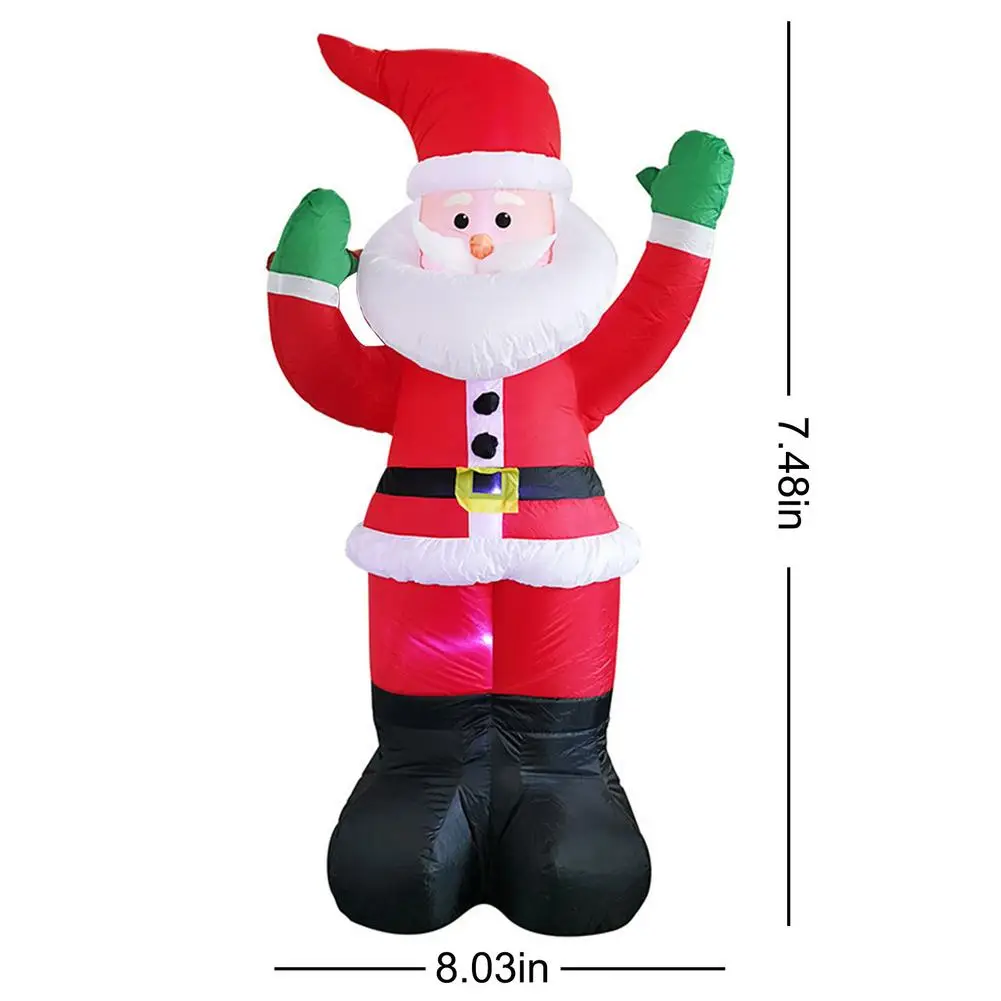 

LED Inflatable Santa Claus Outdoors Christmas Decorations for Home Yard Garden Decoration Merry Christmas Welcome Arches