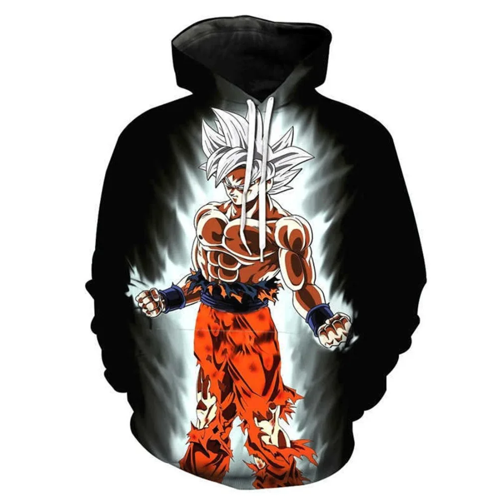 

2021 New Men's And Women's Hoodies 3d Printing Cartoon Anime Wukong Children's Fashion Sweatshirt Casual Streetwear Coat