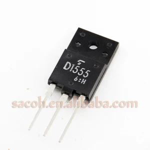 5Pcs 2SD1555 D1555 or 2SD1556 or 2SD1554 TO-3PF 5A 1500V Silicon NPN Power Transistors