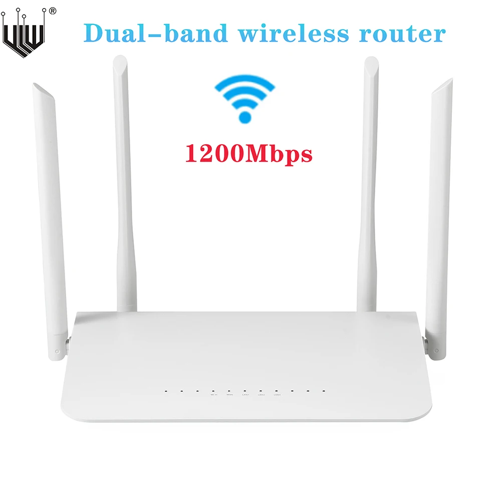 

Wireless Router Dual Band 2.4/5 GHz WiFi Router 1200Mbps Router Wifi Booster Mi Router Long Range Extender Networking Accessory