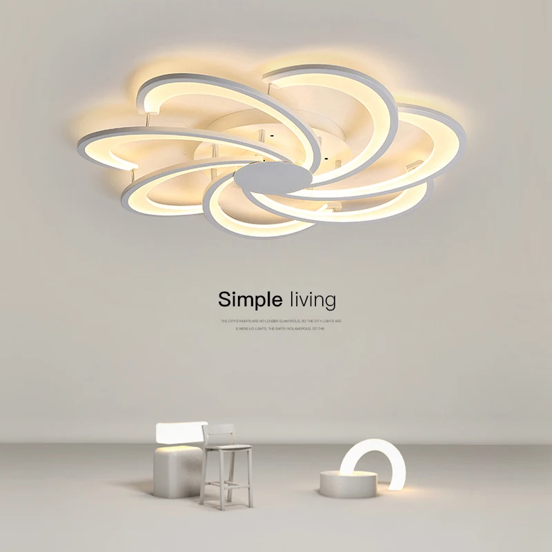 Светодиодная лампа для гостиной Современная Минималистичная потолочная