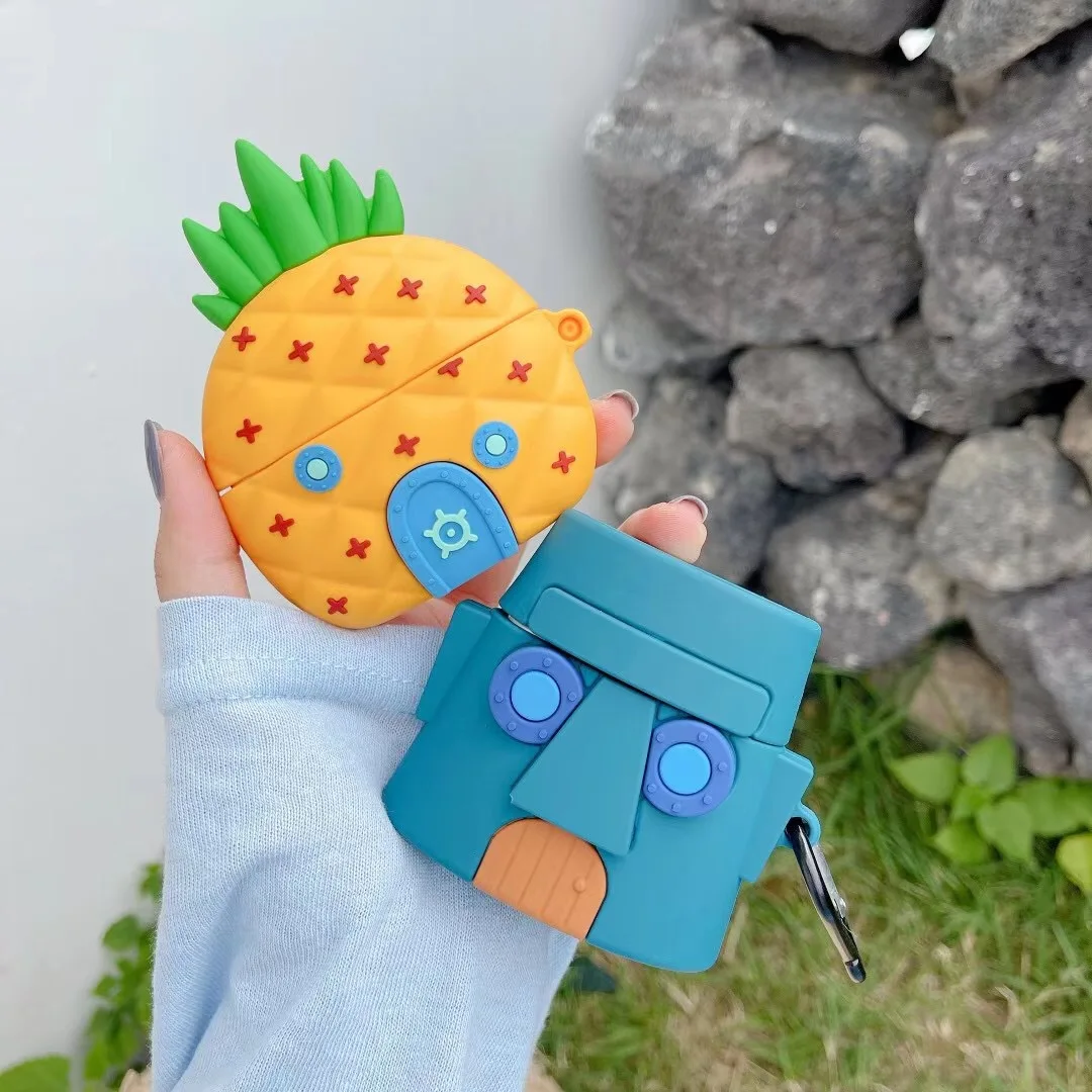 

Чехол для наушников HUAWEI FreeBuds 4i с изображением ананаса