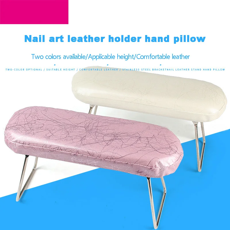ANGNYA 1 шт. кожаная маникюрная ручная Водонепроницаемая Подушка с подставкой для
