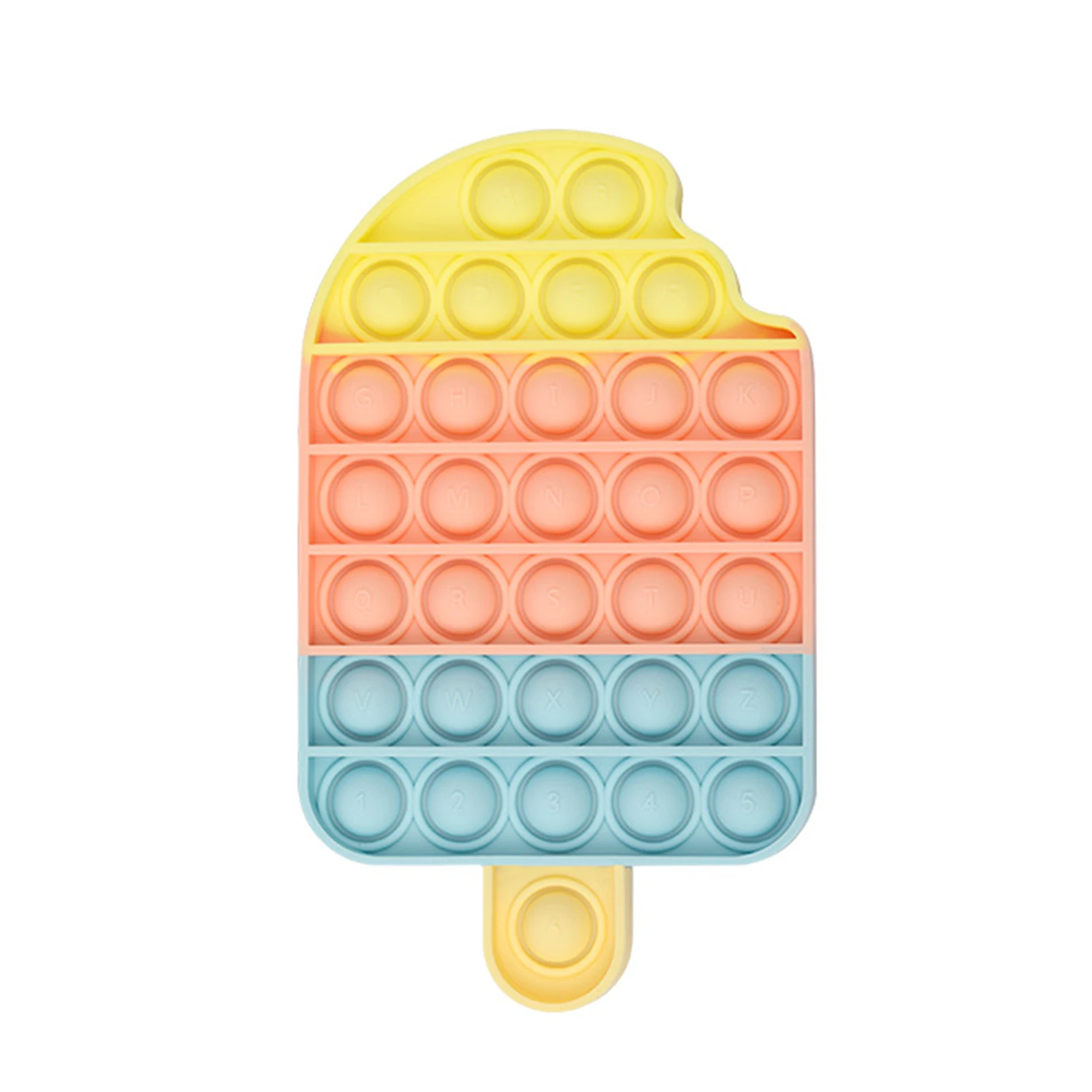 

Silicone Pops It Fidget Toy Antistress Toy For Adult Children Push Pop Bubble Fidget Sensory Stress Reliver Toy