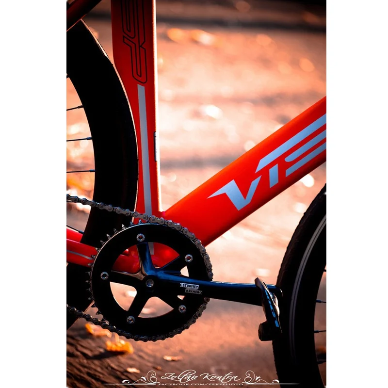 Велосипедная Рама рама с фиксированным зубчатым стеклом Экстра светильник AL6061