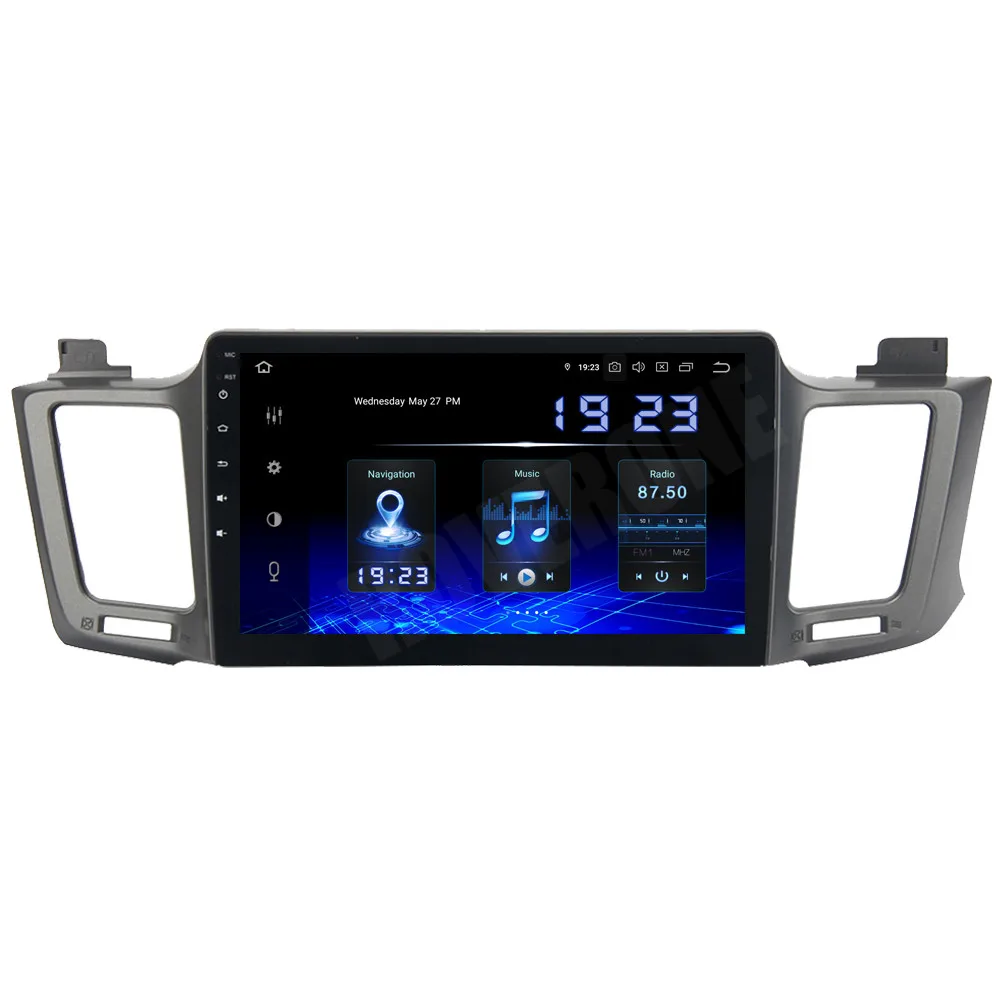 Автомагнитола RoverOne для Toyota RAV4 2013 2014 2016 2017 Android 10 автомобильное радио с GPS стерео