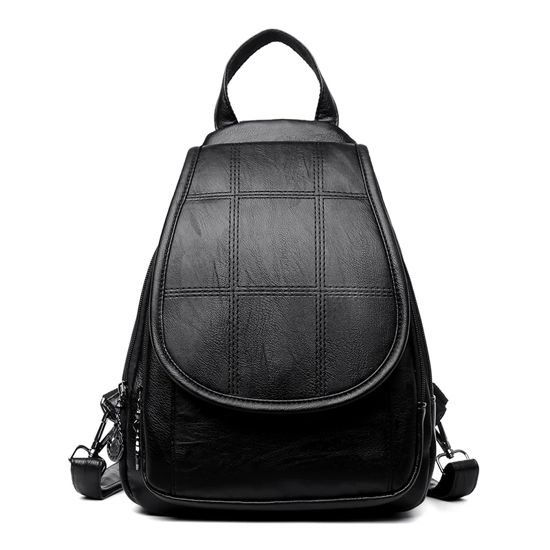 Женский кожаный рюкзак Bapack винтажный высокого качества для девочек Mochilas