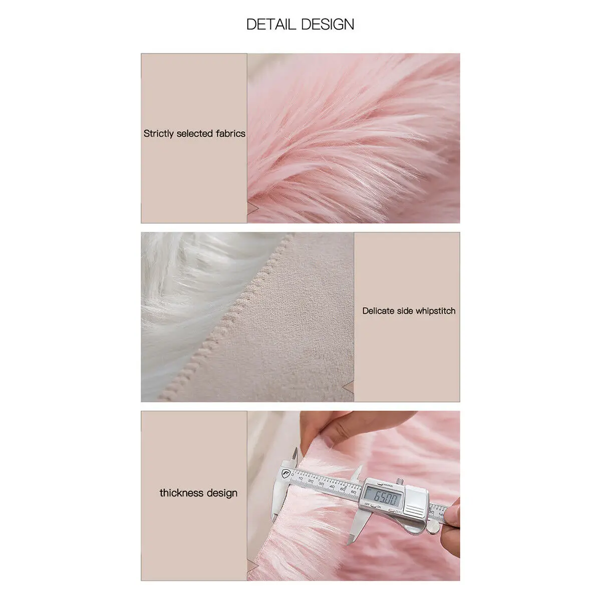 Пушистые коврики US противоскользящий ворсистый коврик домашний ковер для