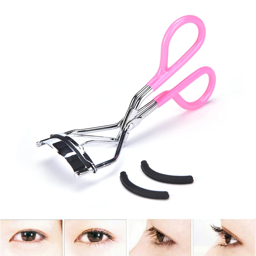 

Women Lady Professional Handle Eye Lashes Curling False Eyelashes Curlers Clip Delicate Beauty Eyelash Makeup Tool with Spring