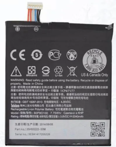 Аккумулятор ALLCCX B0P9O100/BOP9O100 для HTC Desire 612 D610 D610n D610t D610x 610 612|Аккумуляторы мобильных