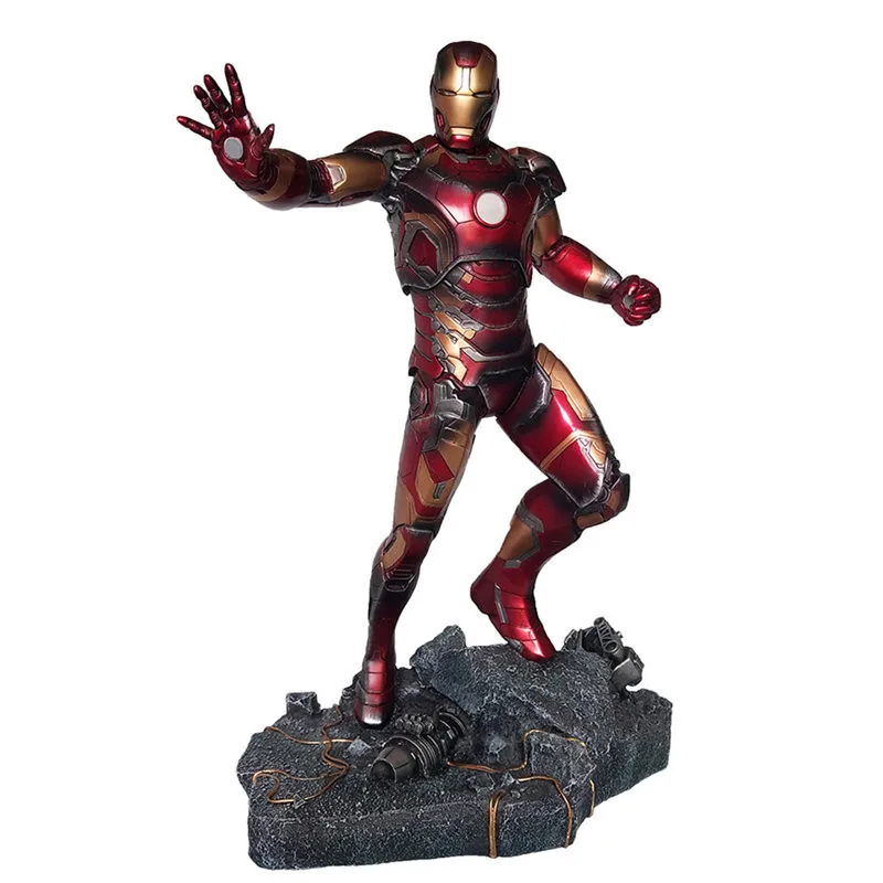 Статуя Hasbro Мстителей супергероев Железного человека Mk43 статуя Ver из полимерной