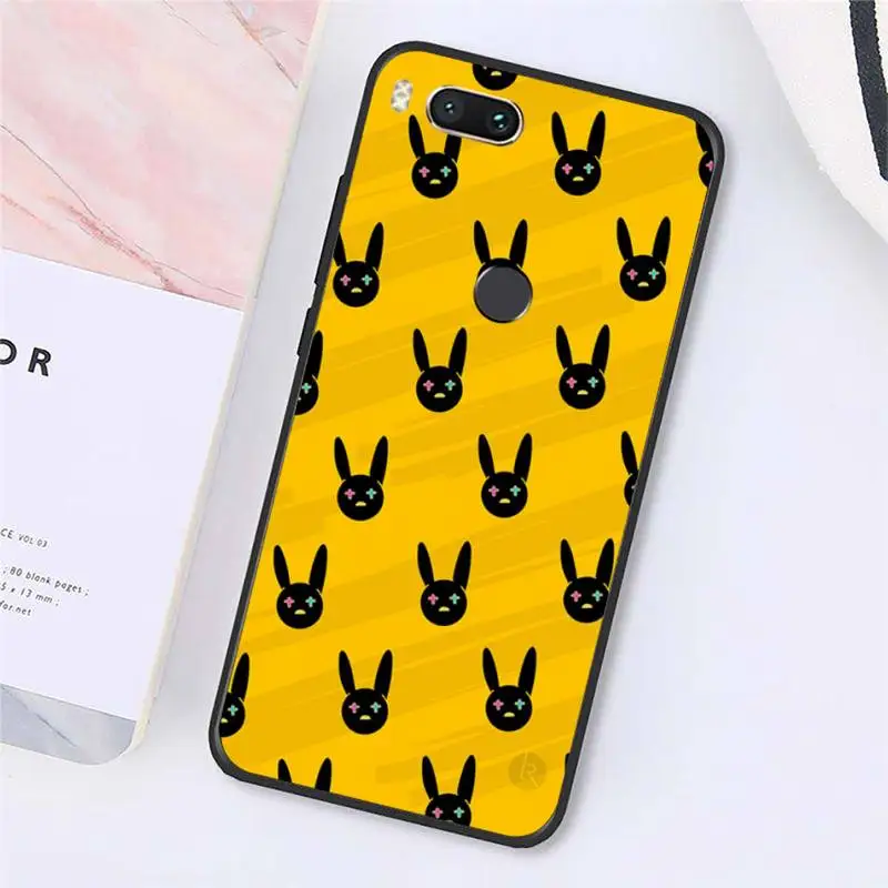 

Bad Bunny singer Phone Case For Xiaomi Redmi note 7 8 9 t max3 s 10 pro lite cover funda coque shell