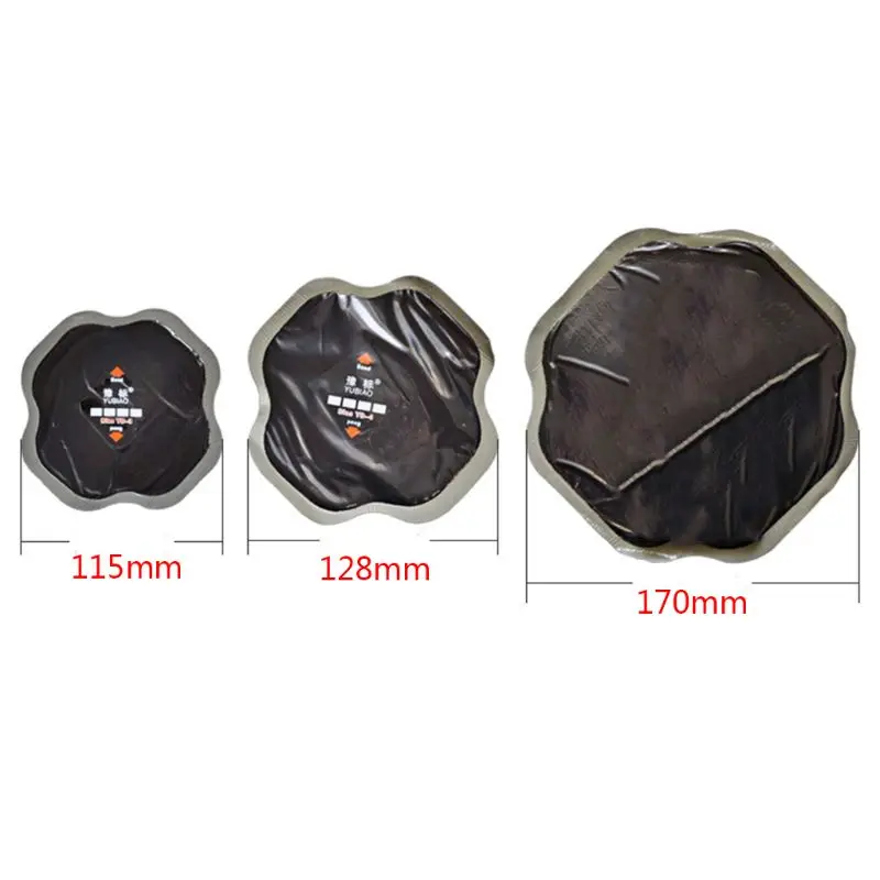 

10PCS Rubber Cold Tire Patches 115mm 128mm 170mm Tubeless Patches Repair Tools 28GC