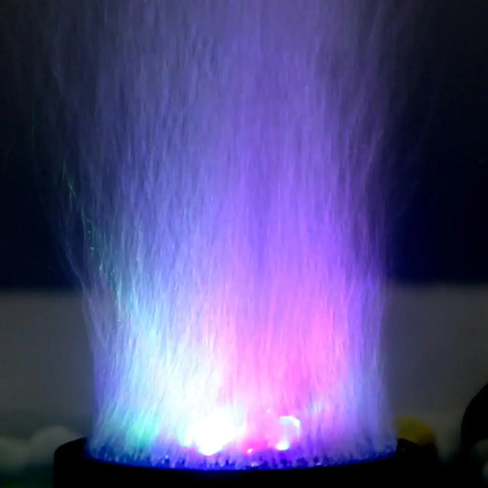 Подводная воздушная занавеска RGB для аквариума воздушный занавес с пузырьками 6